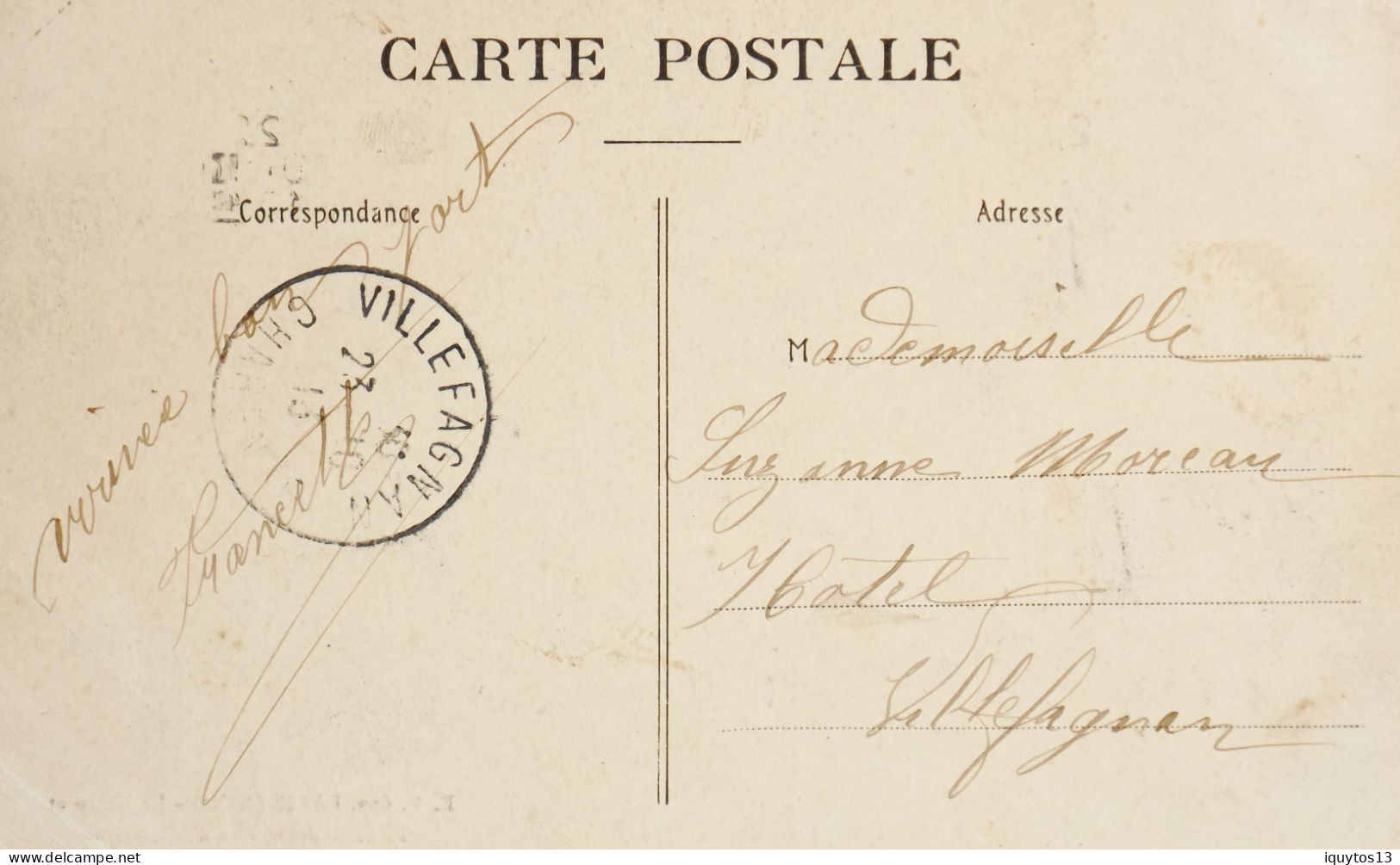 CPA. [75] > PARIS > N° E. V. 690 - Le Métro. Et L'Entrée De La Rue D'Allemagne - (XIXe Arrt.) - 1913 - BE - Arrondissement: 19