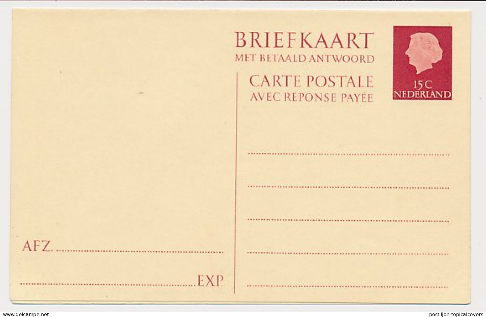 Briefkaart G. 318 - Ganzsachen