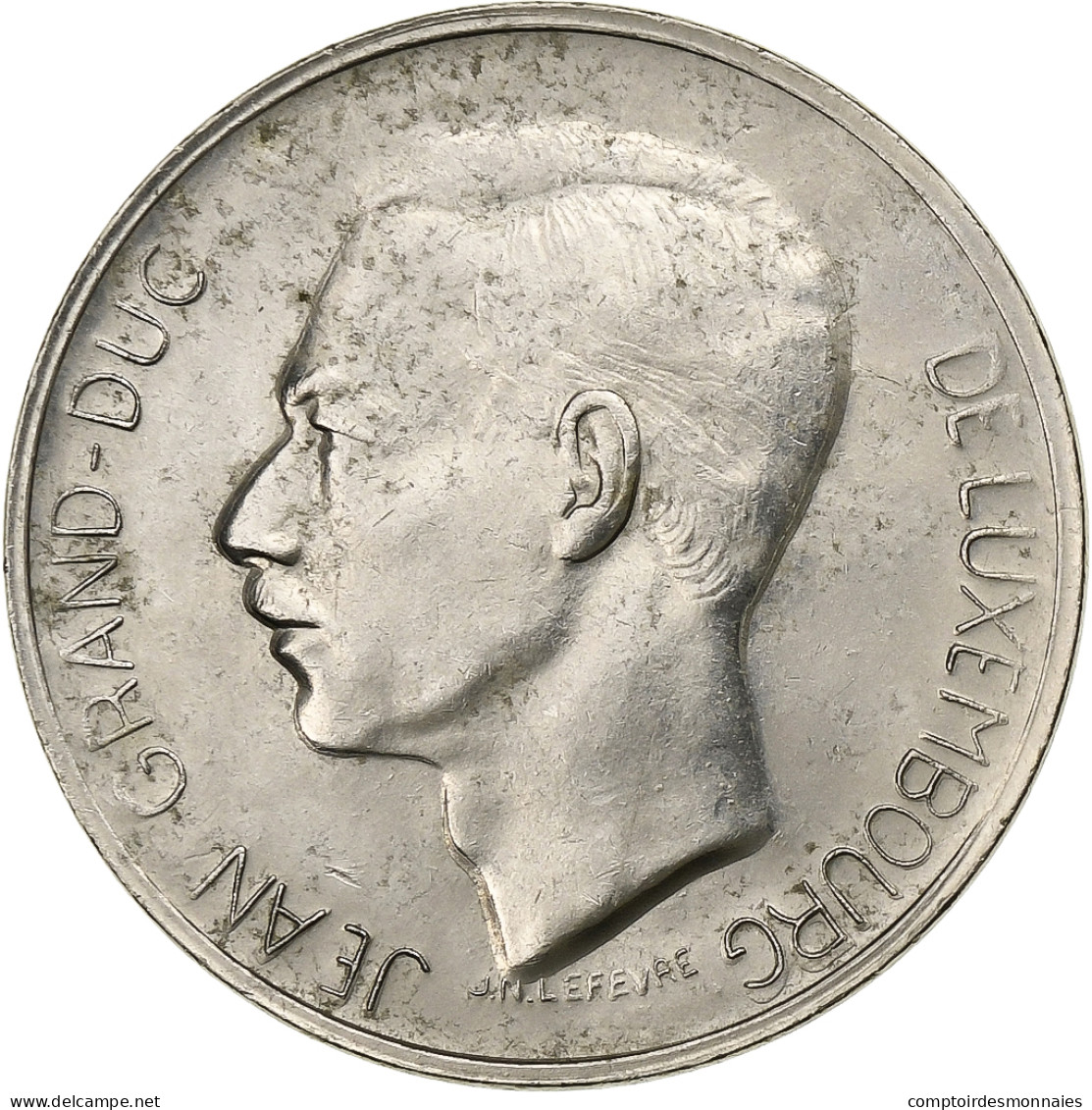 Luxembourg, Jean, 10 Francs, 1971, Nickel, SUP, KM:57 - Luxemburg