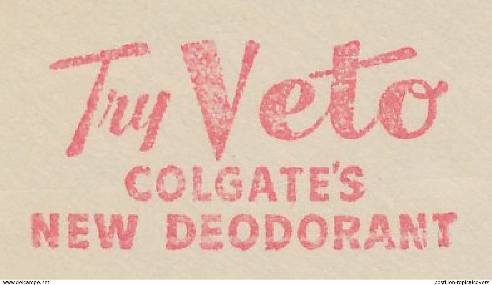 Meter Cut USA 1948 Deodorant - Veto - Cogate - Sonstige & Ohne Zuordnung