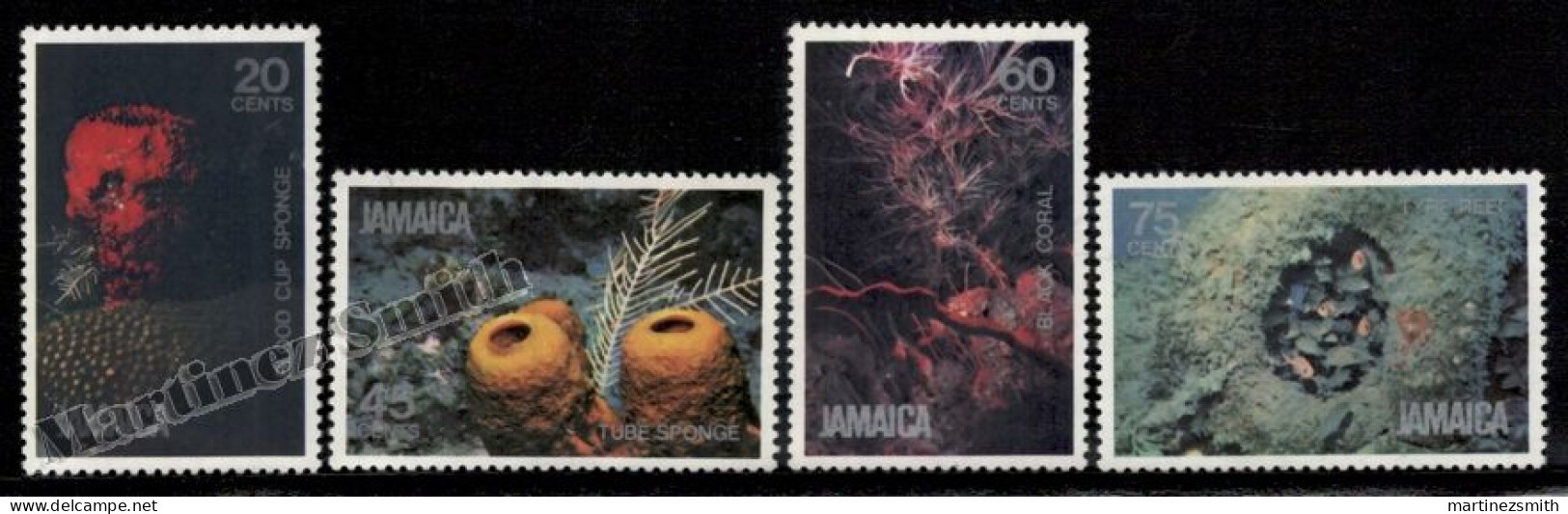 Jamaica 1981 Yvert 504-07, Sea Fauna, Marine Sea Life (I) - MNH - Jamaique (1962-...)