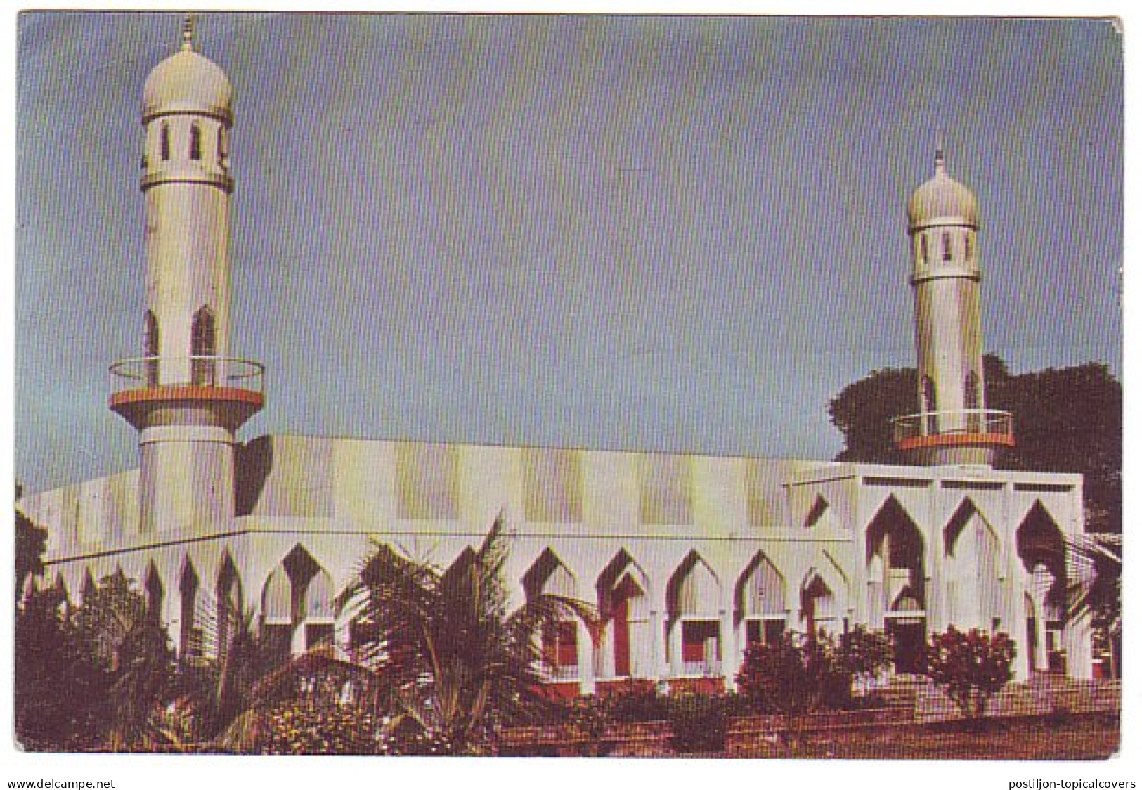 Meter Postcard Bangladesh 1978 University Mosque - Automatenmarken [ATM]