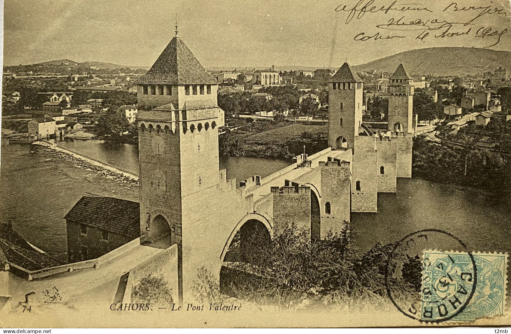 CPA (Lot) CAHORS - Le Pont Valentré - Cahors