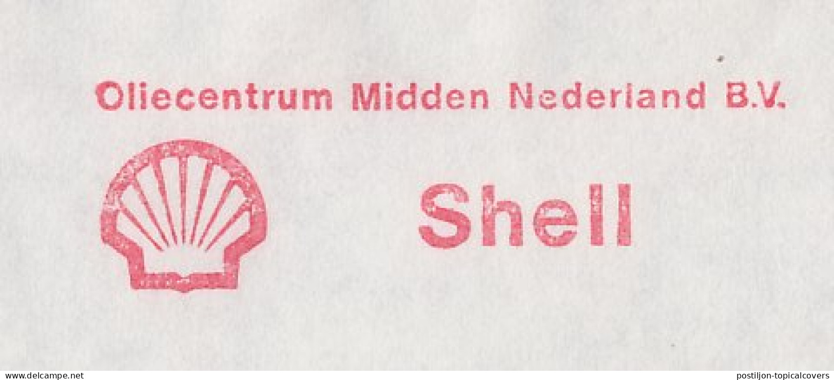 Meter Cover Netherlands 1983 Shell - Oil - Andere & Zonder Classificatie