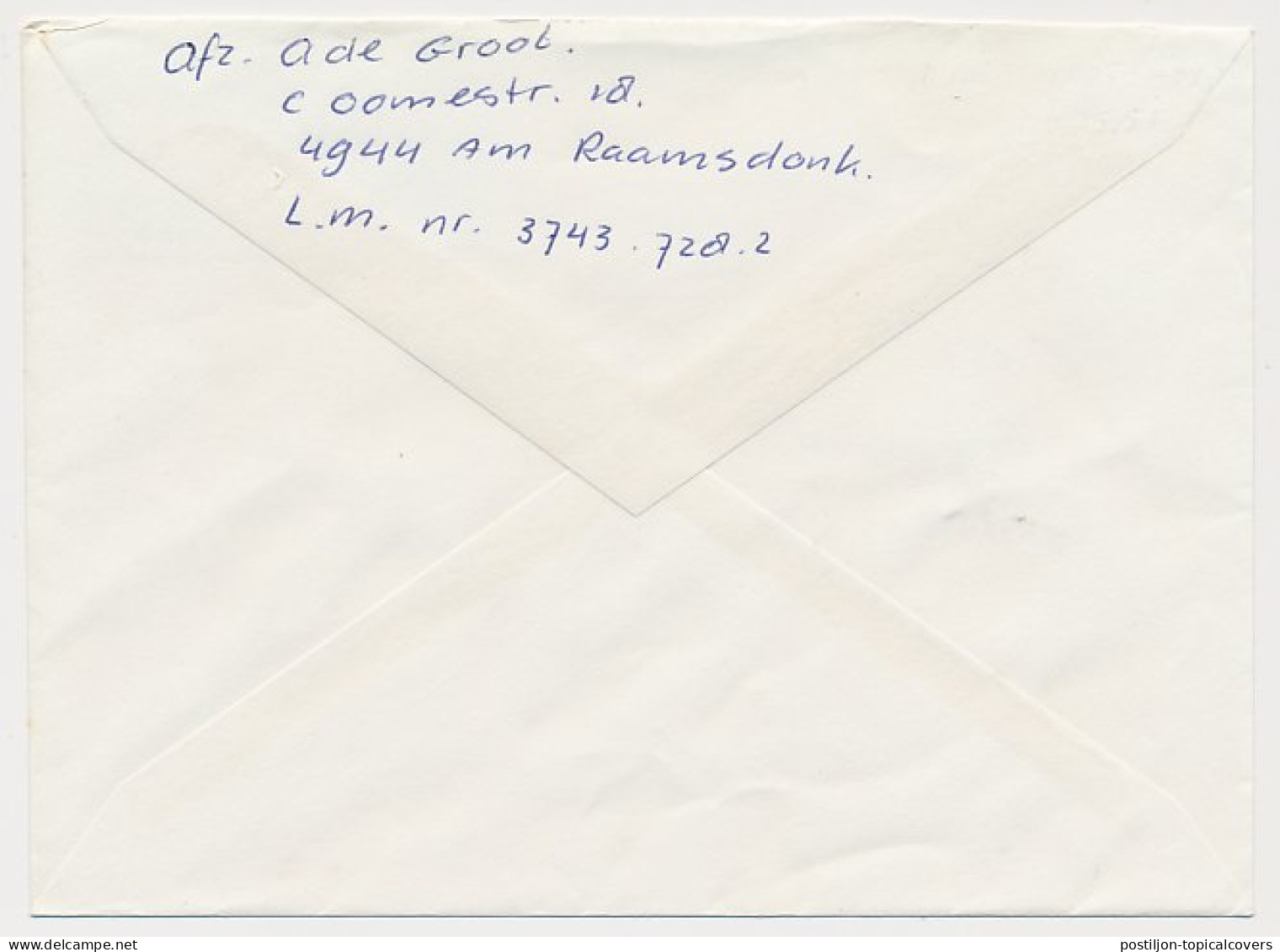MiPag / Mini Postagentschap Aangetekend Raamsdonk 1994 - Non Classés