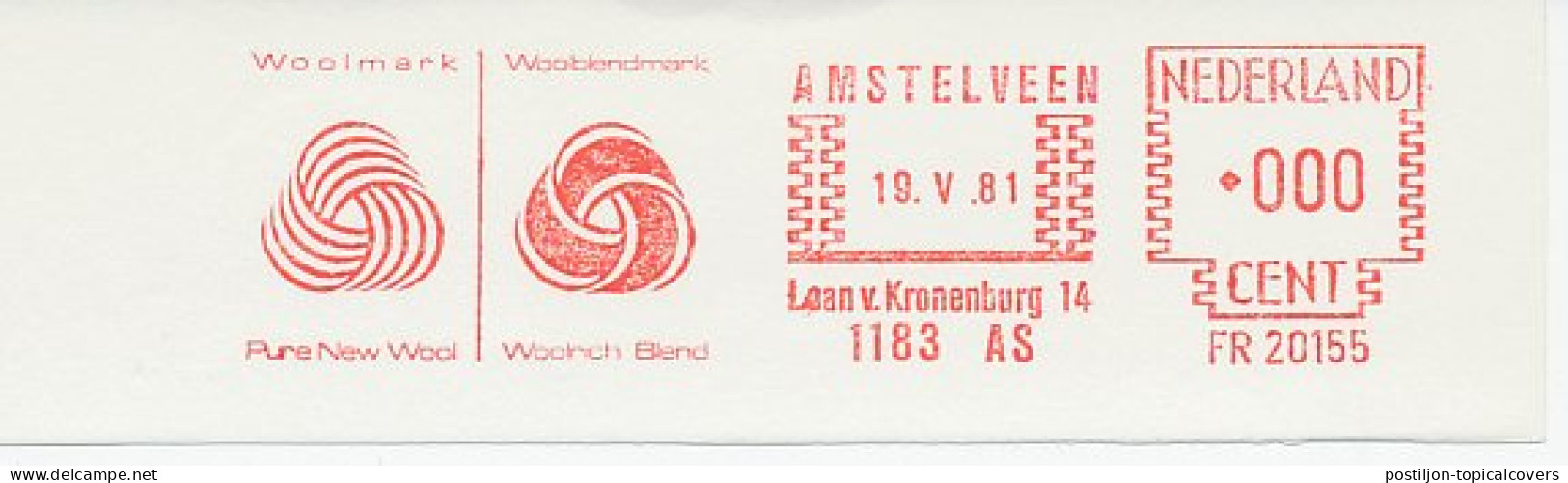 Meter Cut Netherlands 1981 Wool - Textiles