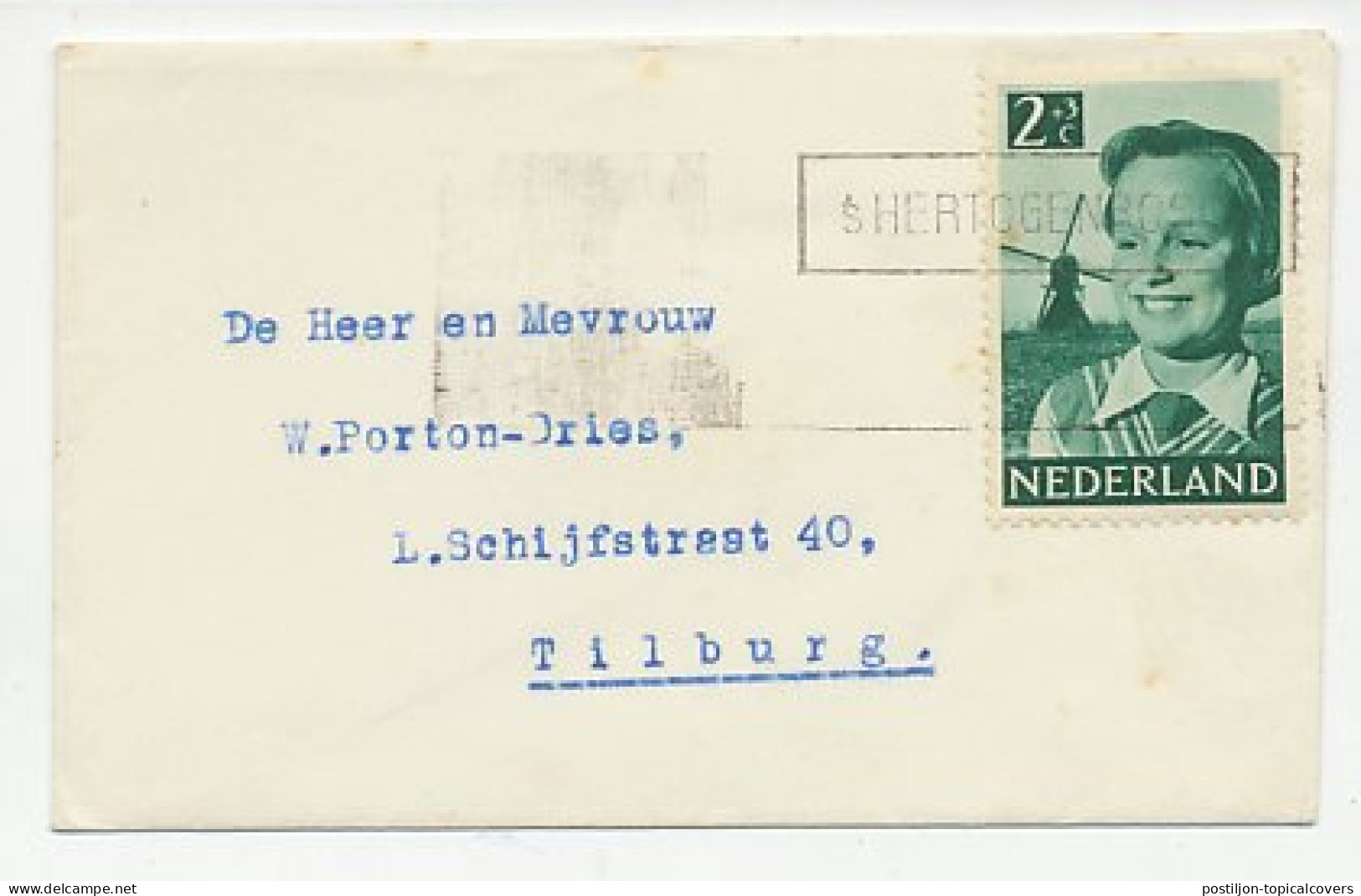 Em. Kind 1951 - Nieuwjaarsstempel S Hertogenbosch - Non Classés