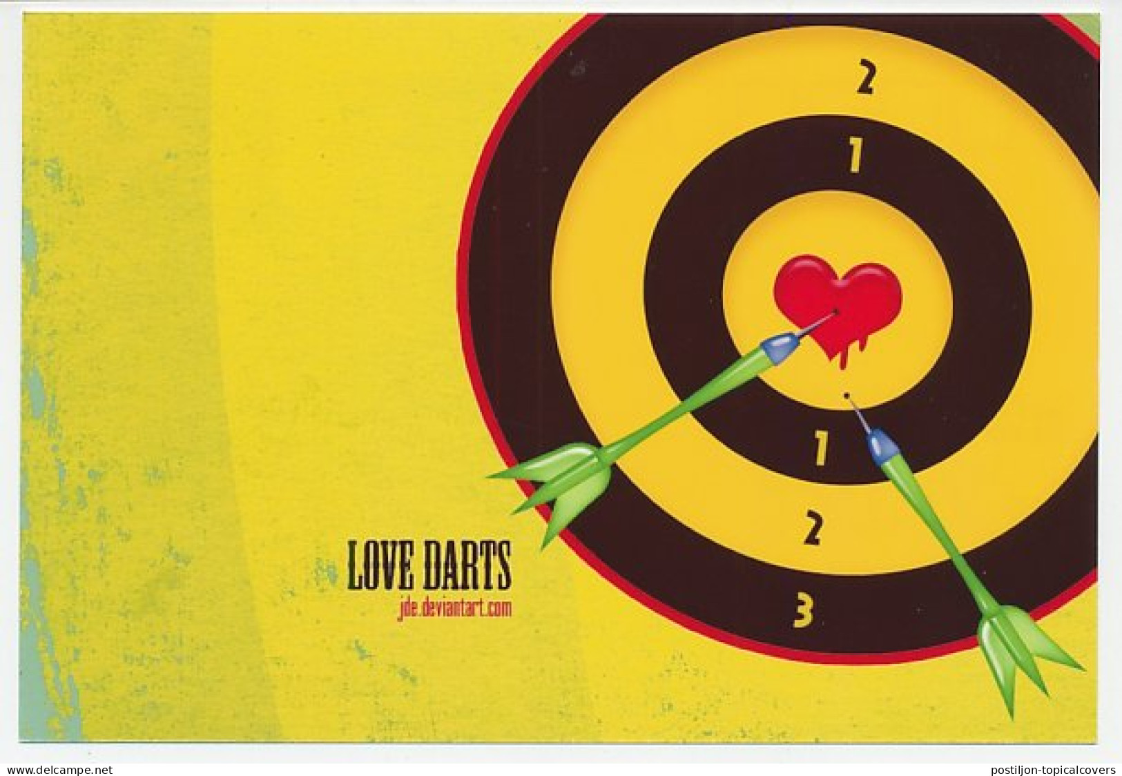 Postal Stationery China 2006 Darts - Love - Other & Unclassified