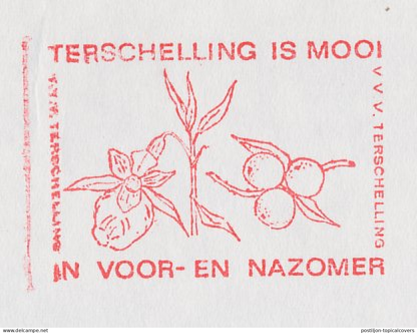 Meter Cover Netherlands 1986 Cranberry - Terschelling - Obst & Früchte