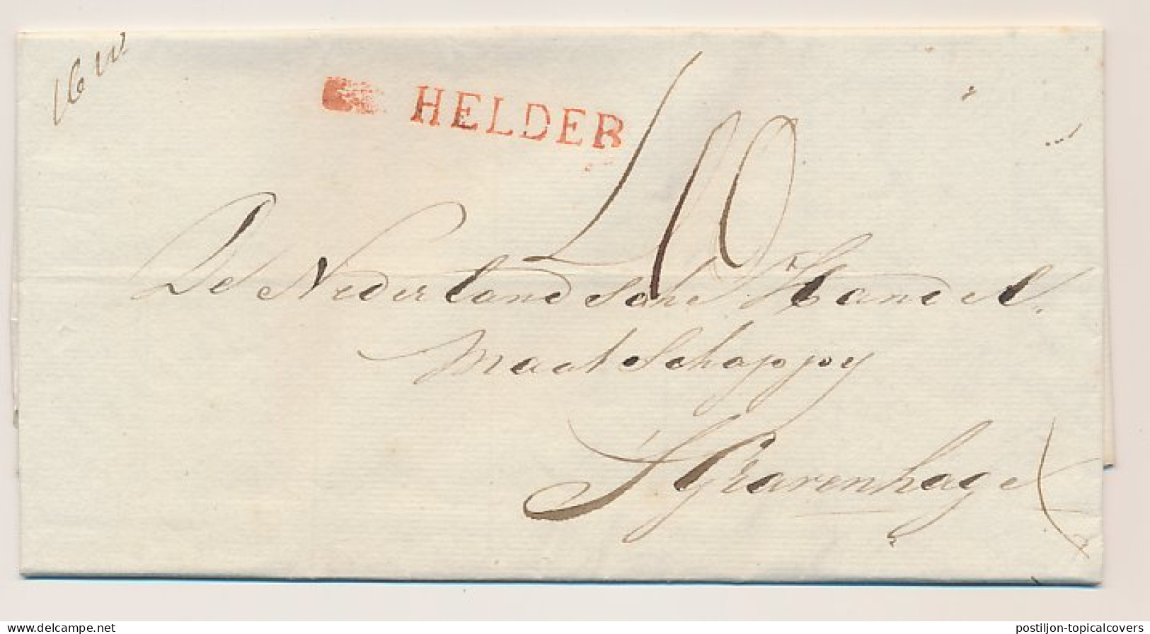 HELDER - S Gravenhage 1828 - ...-1852 Préphilatélie