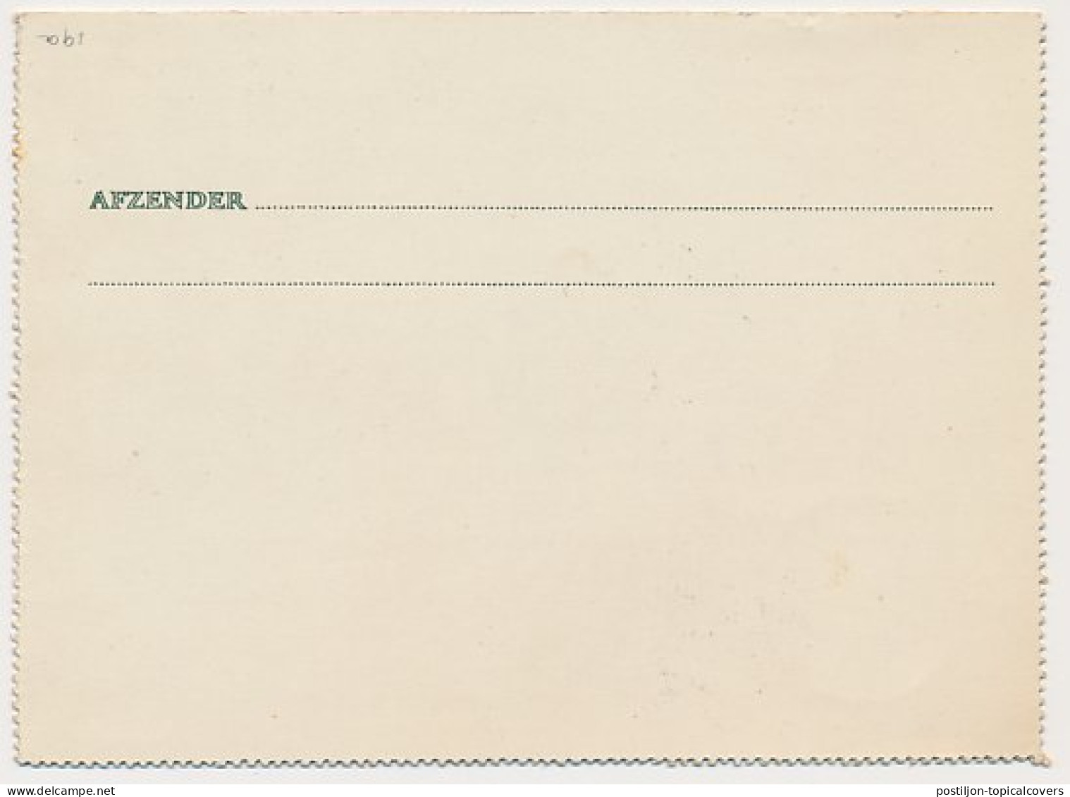 Postblad G. 19 A Epe - Den Haag 1937 - Interi Postali