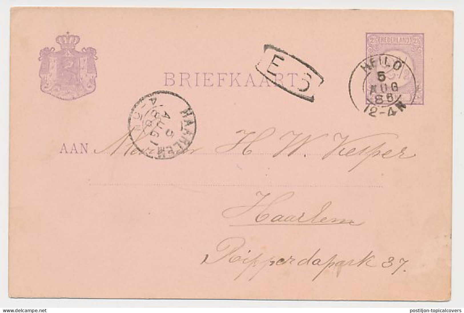 Kleinrondstempel Heilo 1886 - Unclassified