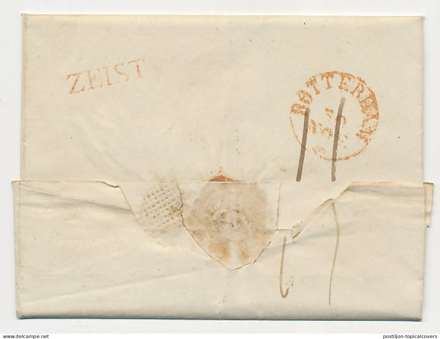 Distributiekantoor Zeist - Utrecht - Rotterdam 1839 - ...-1852 Préphilatélie