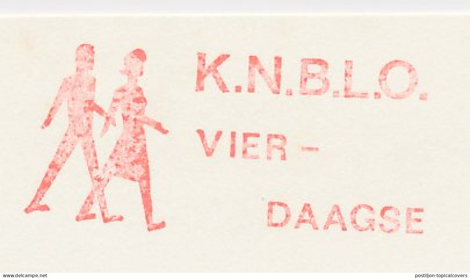 Meter Registration Card Netherlands 1979 Four Days Marches - Sonstige & Ohne Zuordnung