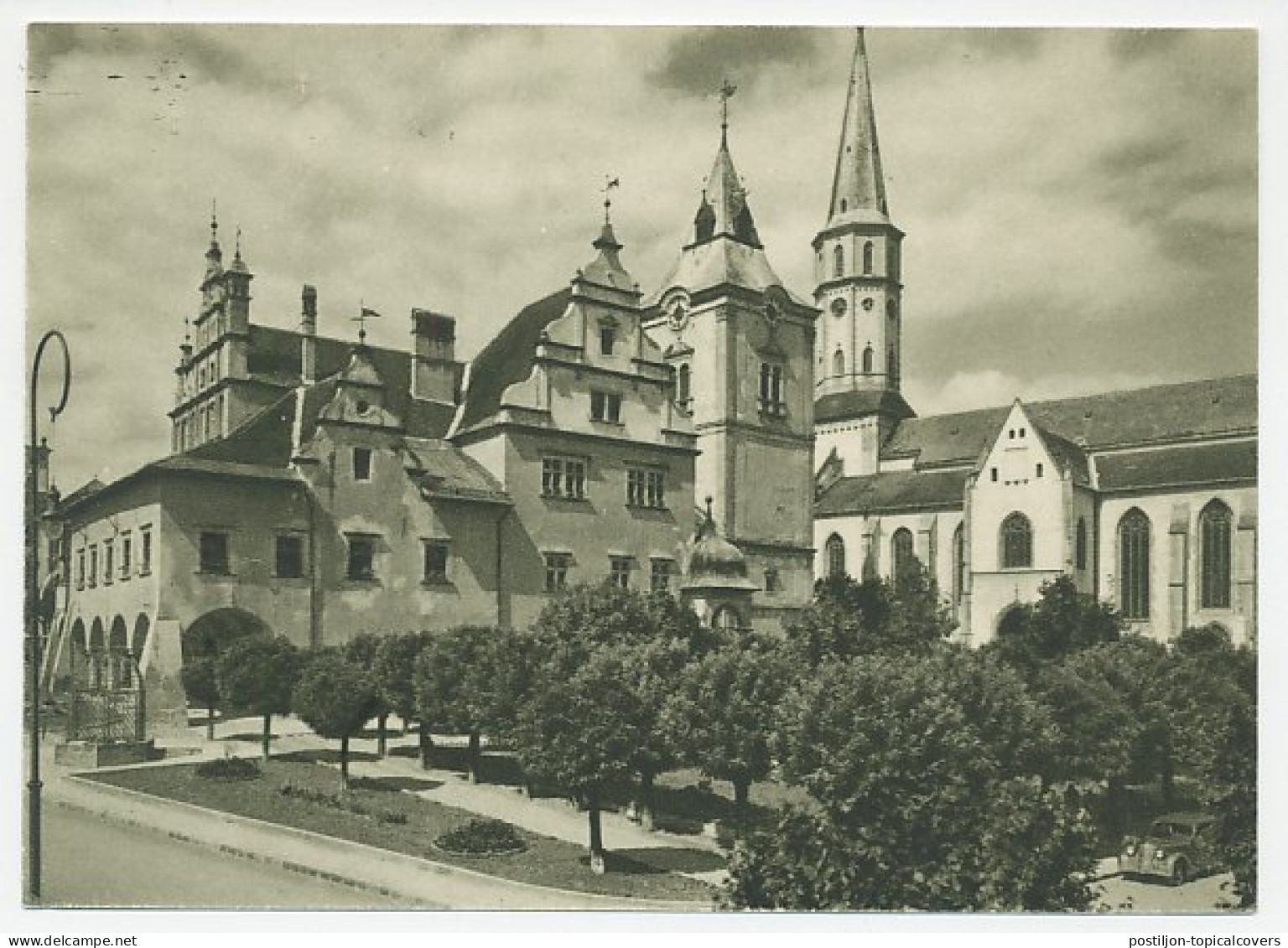 Postal Stationery Czechoslovakia 1949  - Iglesias Y Catedrales