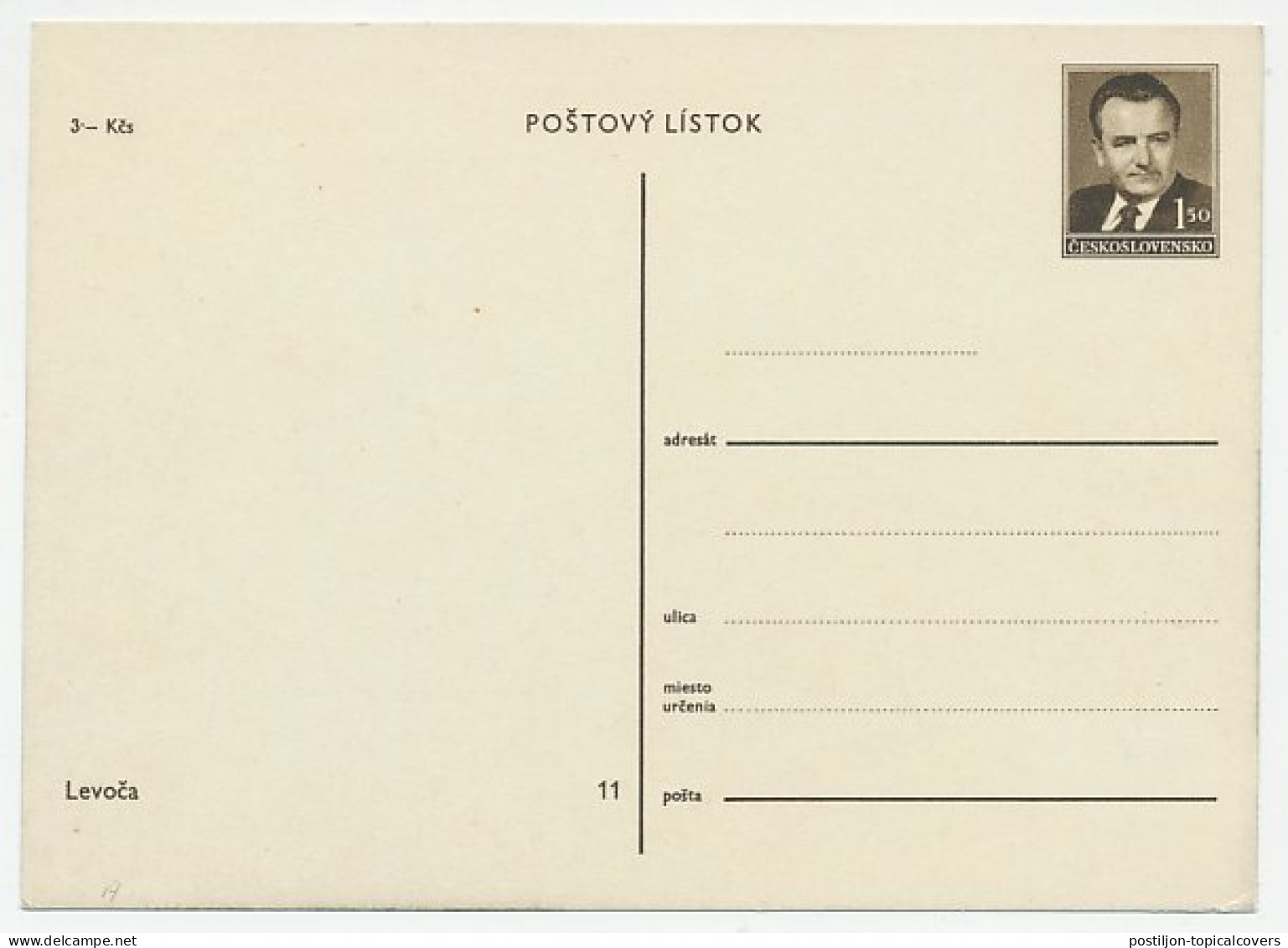 Postal Stationery Czechoslovakia 1949  - Kerken En Kathedralen