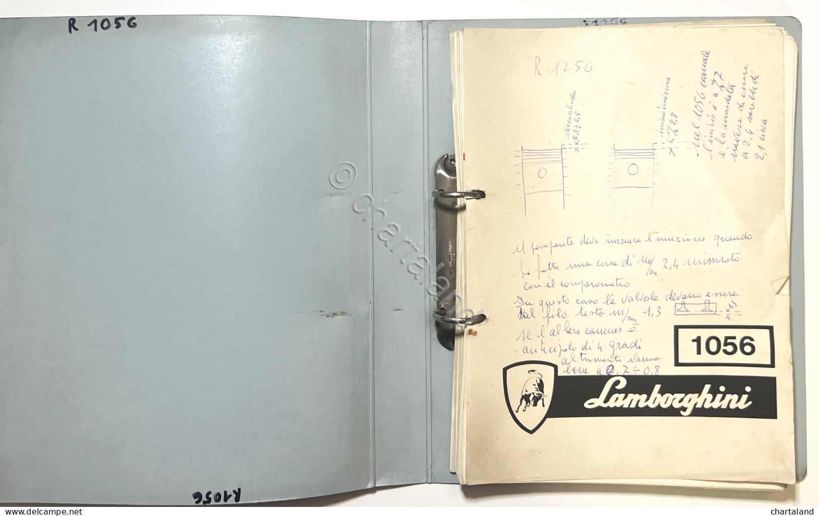 Catalogo Parti Di Ricambio Trattori - Lamborghini 1056 - Ed. 1977 - Autres & Non Classés