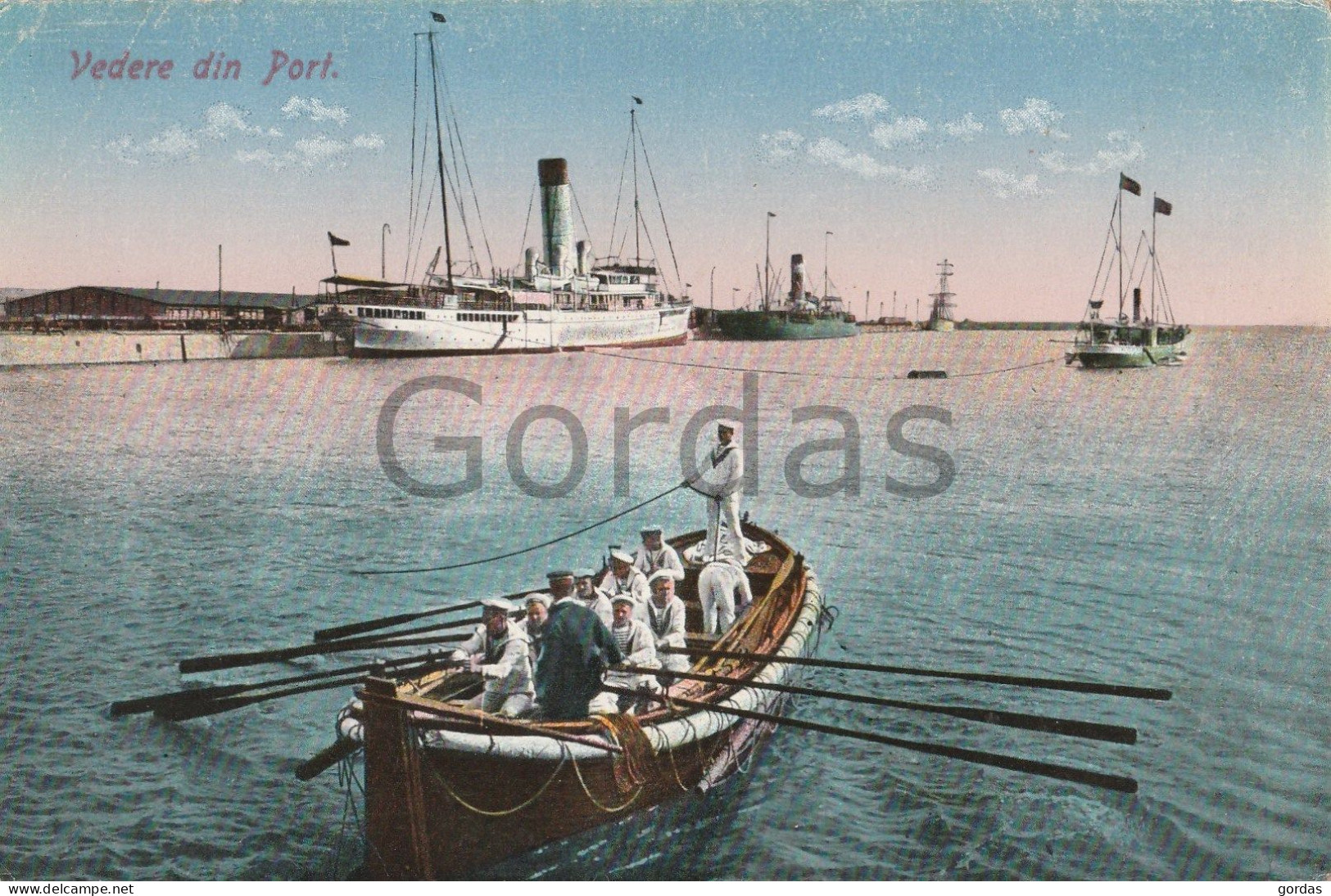 Romania - Constanta - Vedere Din Port - Dampfer - Steamer - Roumanie