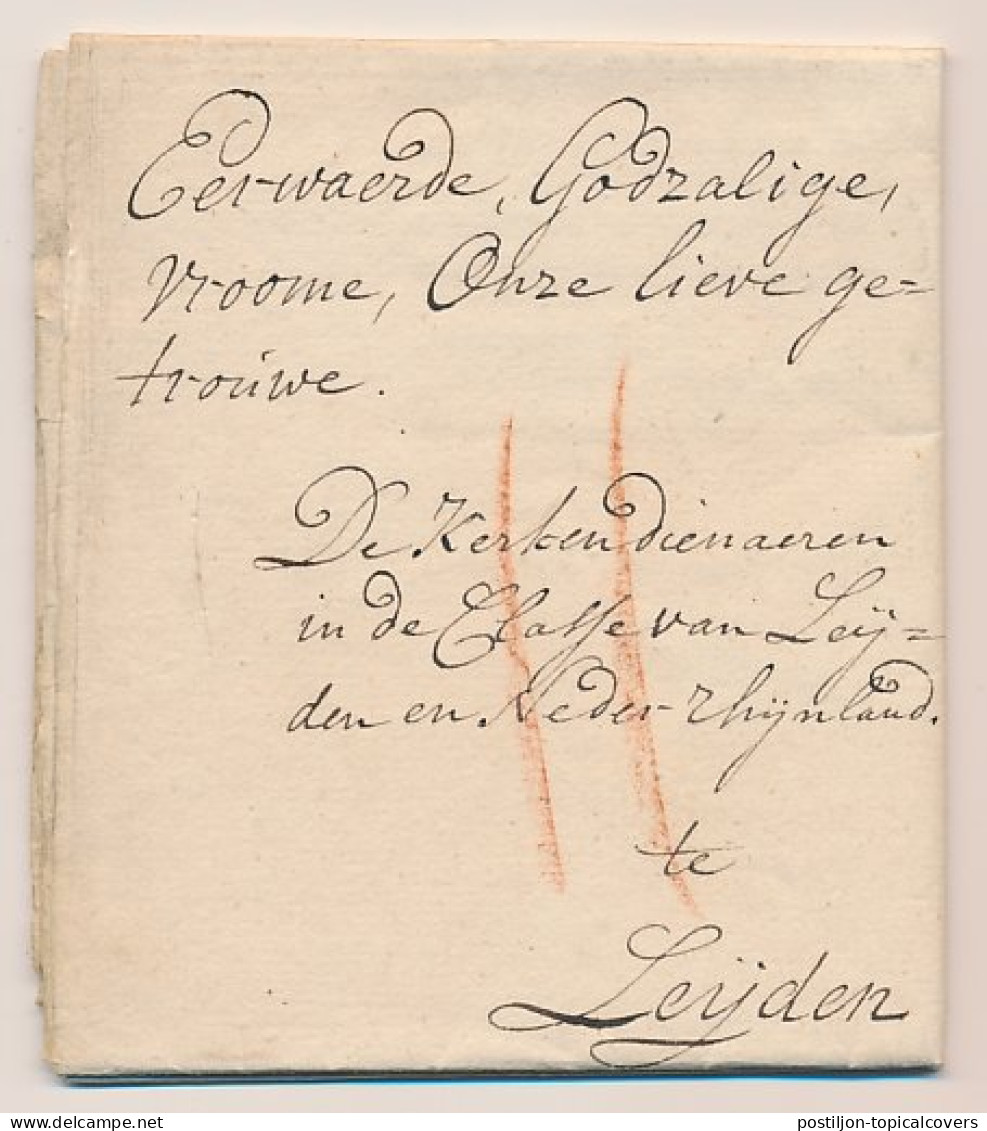 Den Haag - Leiden 1758 - ...-1852 Préphilatélie
