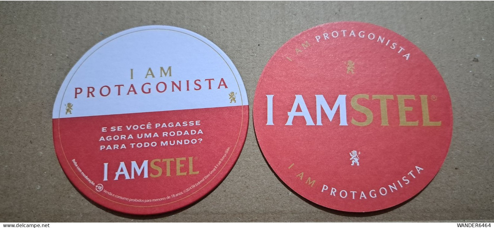 AMSTEL BRAZIL BREWERY  BEER  MATS - COASTERS # - Sous-bocks