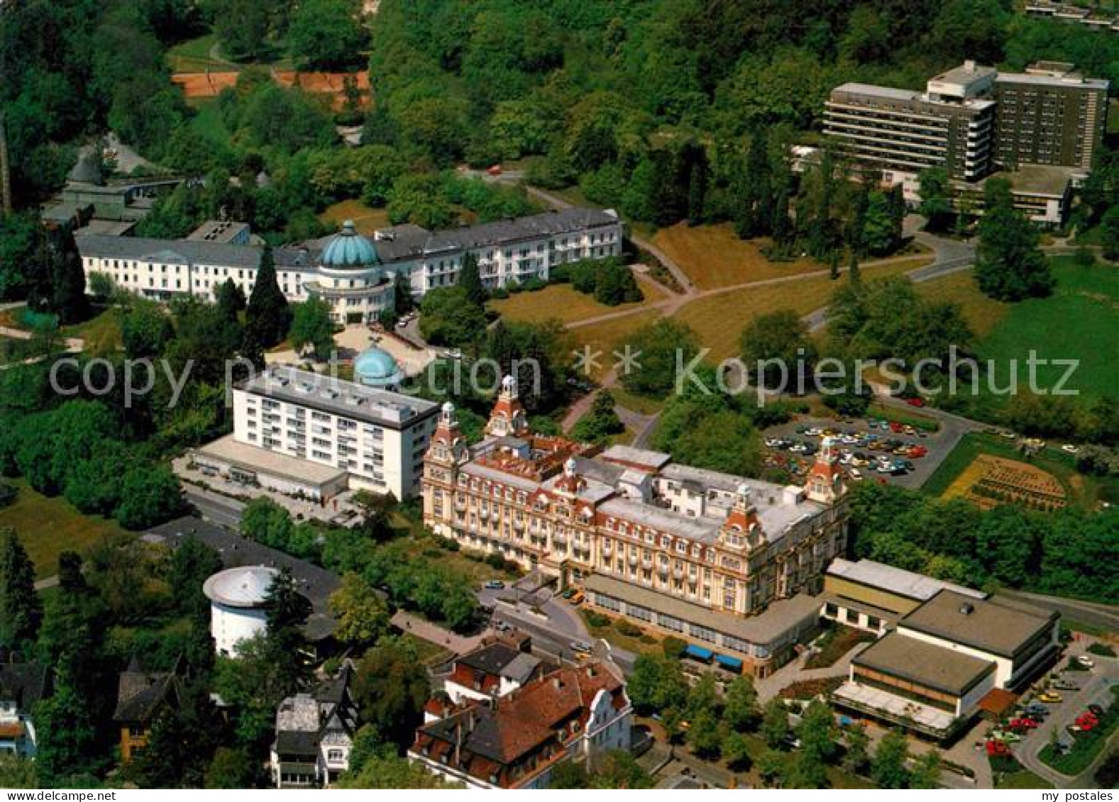 72713505 Bad Wildungen Fuerstenhof Badehotel Herz Kreislauf Klinik Fliegeraufnah - Bad Wildungen