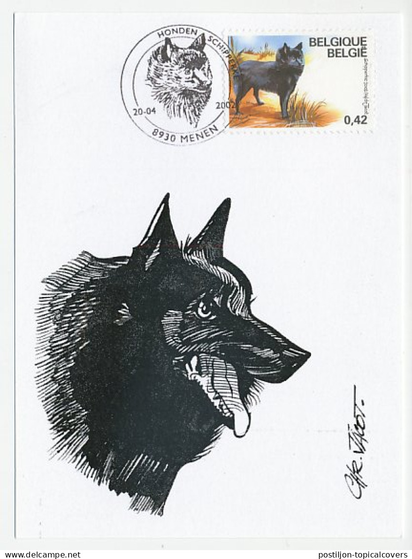 Maximum Card Bulgaria 2002 Dog - Schipperke - Sheep Dog - Sonstige & Ohne Zuordnung