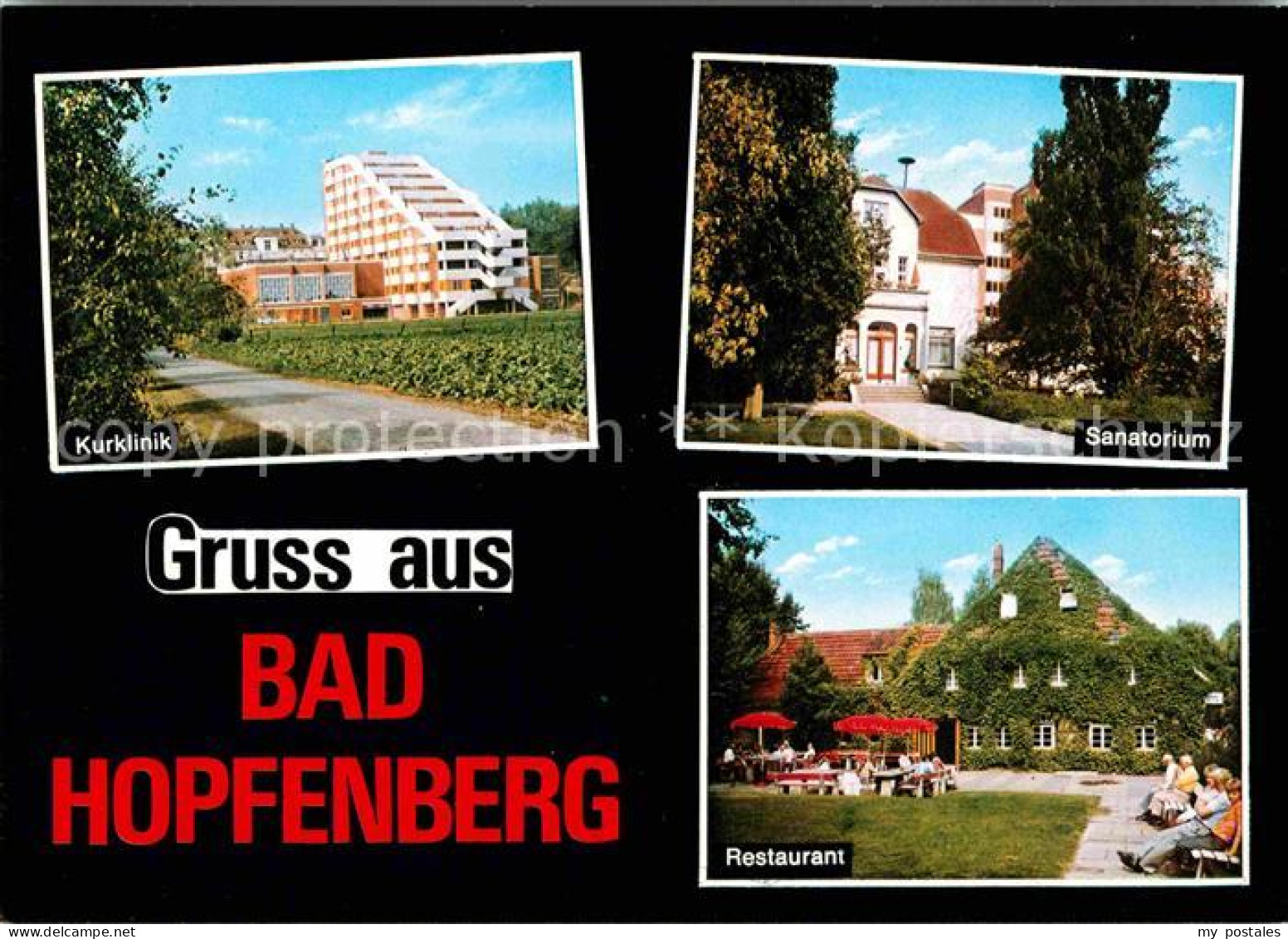 72713498 Bad Hopfenberg Kurklinik Sanatorium Restaurant Moorbad Westfaelisches B - Petershagen
