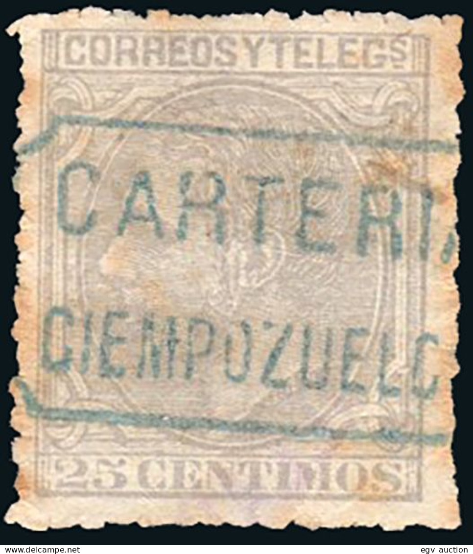 Madrid - Edi O 204 - Mat "Cartería - Ciempozuelos" - Used Stamps