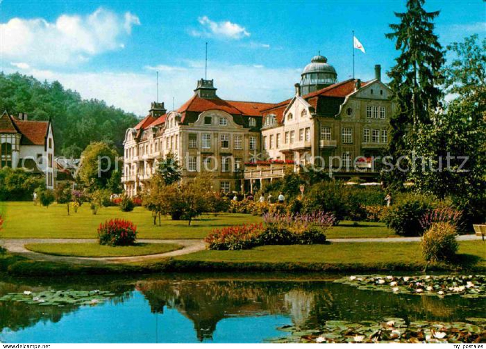 72713467 Bad Salzschlirf Badehof Park Teich Bad Salzschlirf - Other & Unclassified