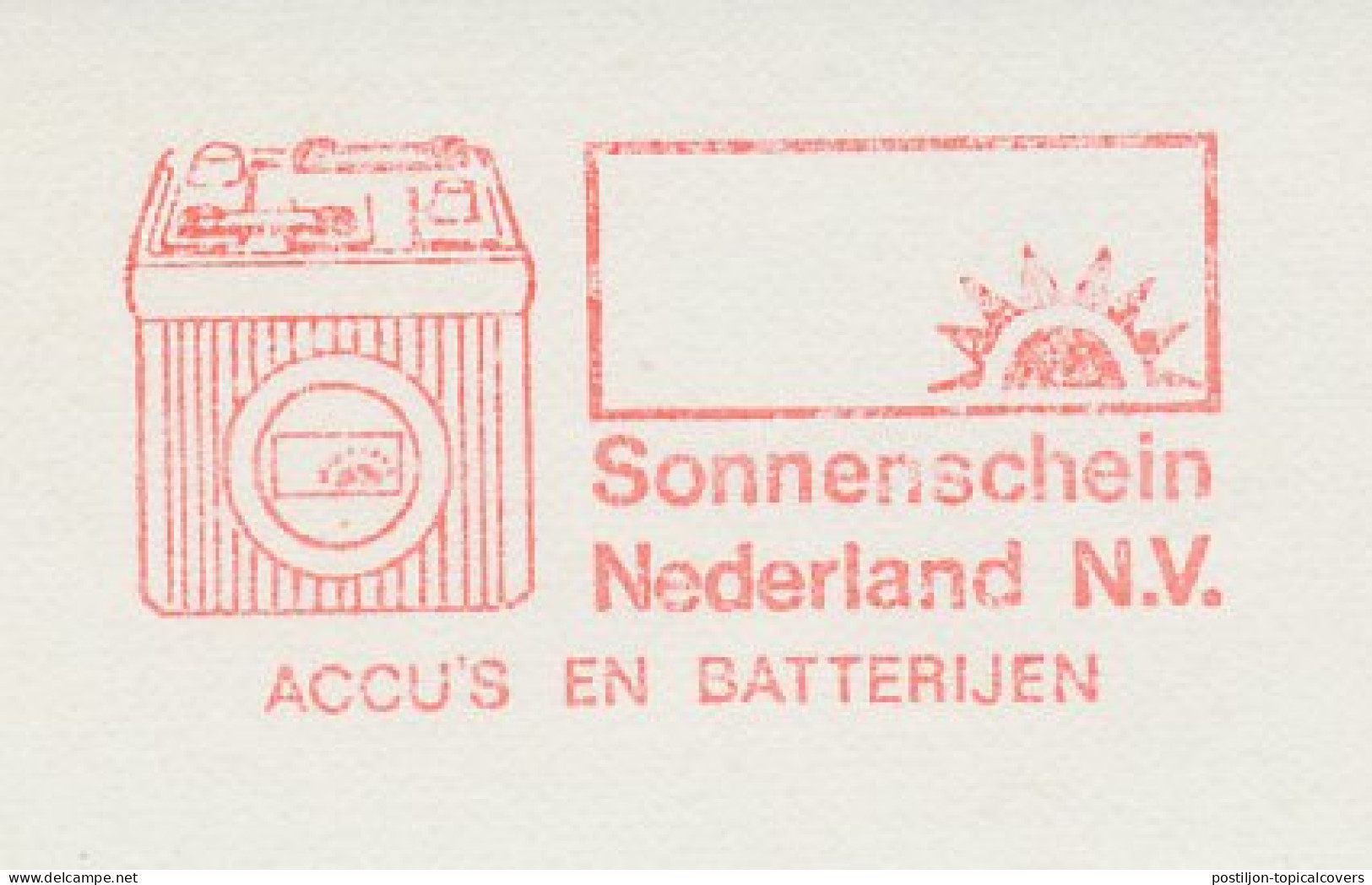 Meter Cut Netherlands 1977 Battery - Andere & Zonder Classificatie