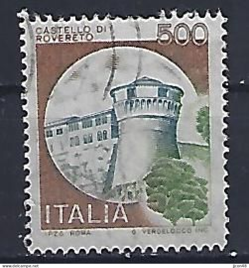Italy 1980  Burgen Und Schlosser (o) Mi.1719 (type III) - 1971-80: Oblitérés