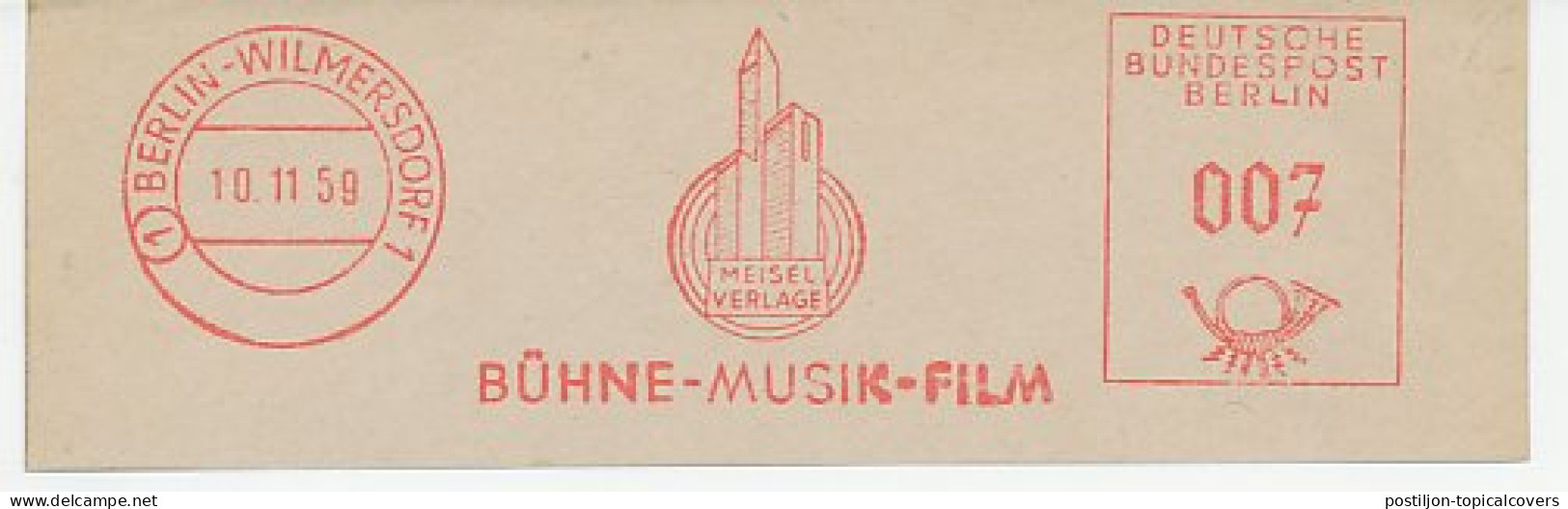 Meter Cut Germany 1959 Publisher - Meisel Verlage  - Musik