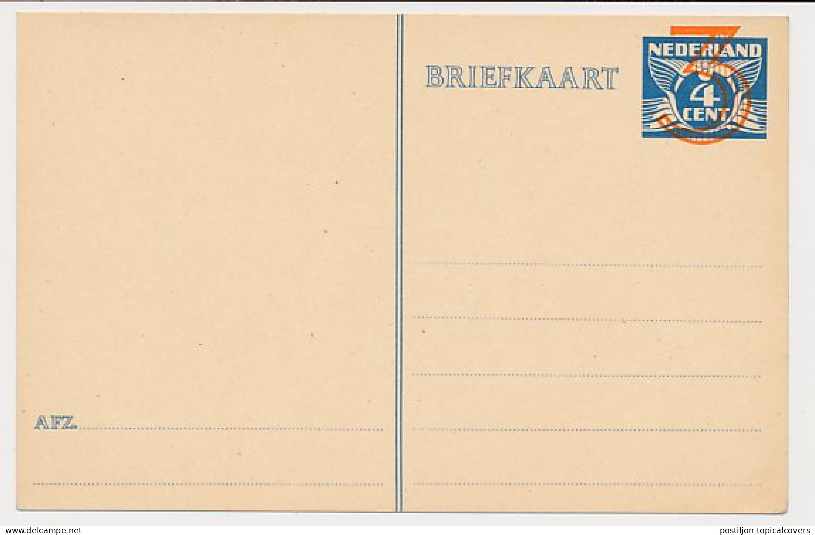 Briefkaart G. 258 - Postal Stationery