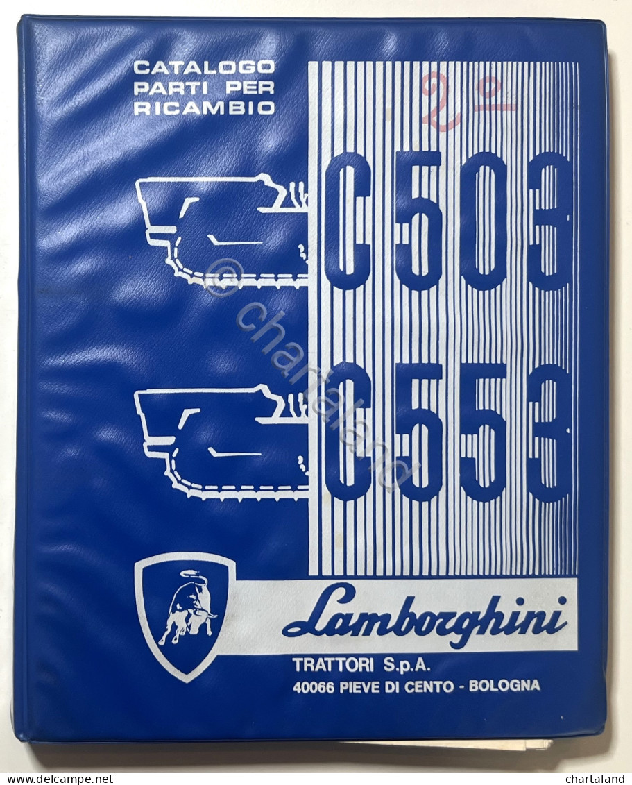 Catalogo Parti Per Ricambio Lamborghini Trattori - C 503 / C 553 - Ed. 1979 - Autres & Non Classés