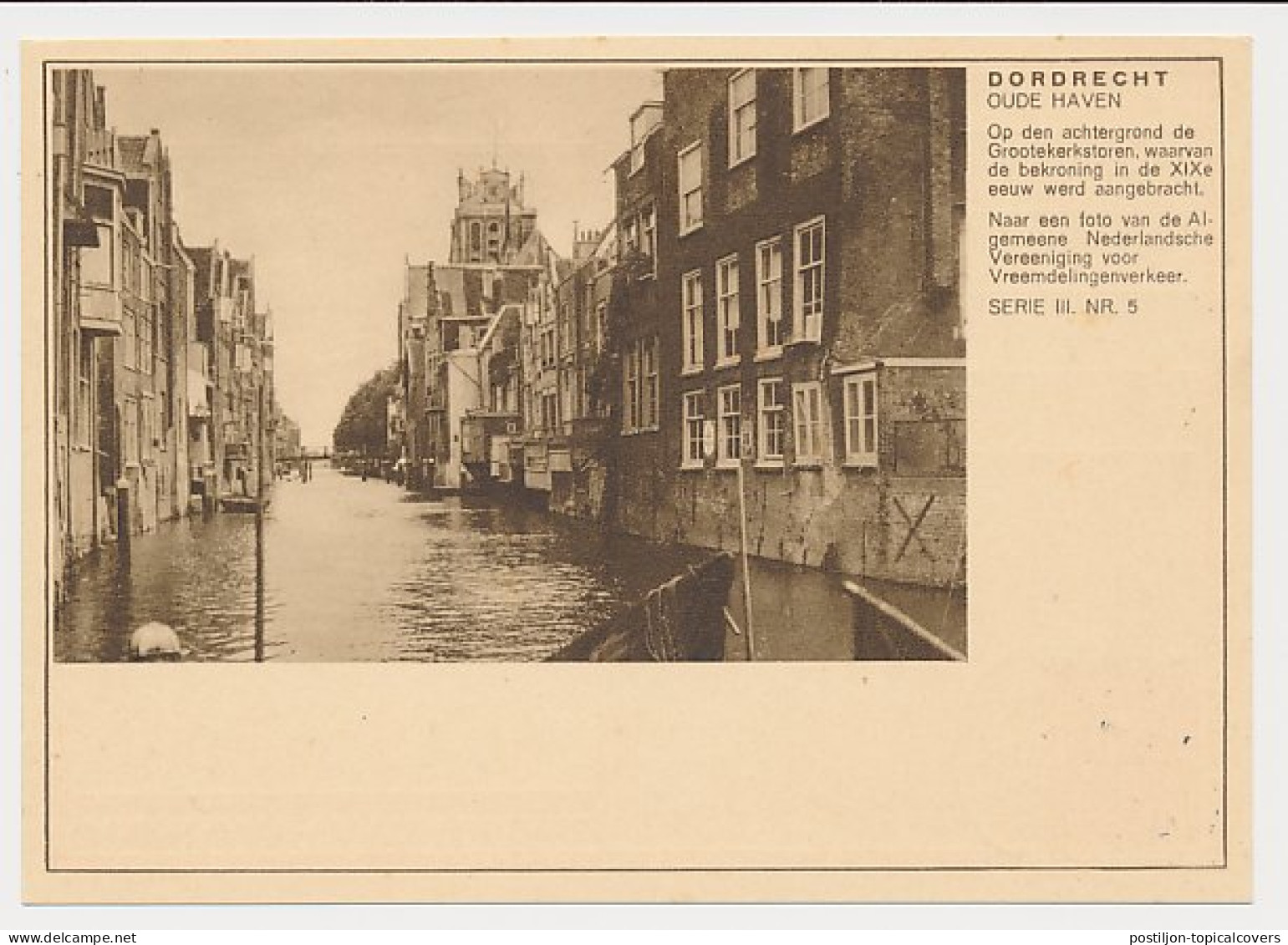 Briefkaart G. 227 B ( Dordrecht ) Groningen - Duitsland 1930 - Entiers Postaux
