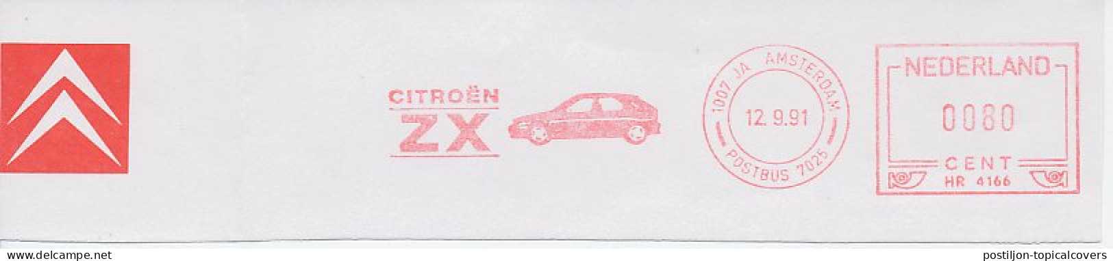 Meter Top Cut Netherlands 1991 Car - Citroen ZX - Cars