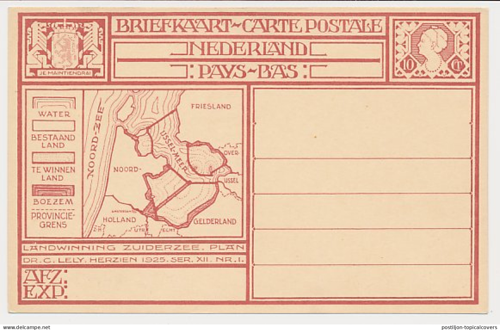 Briefkaart G. 213 B  - Postal Stationery