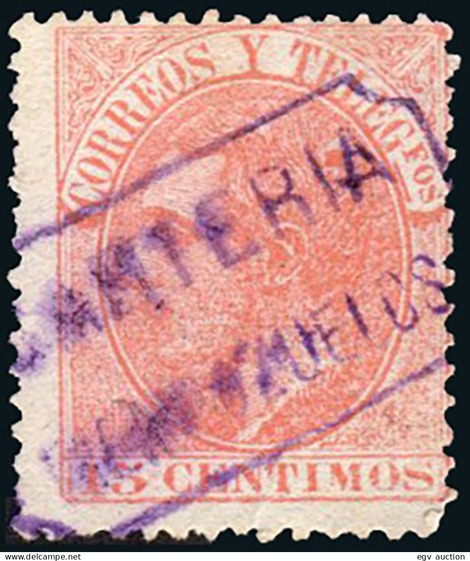 Madrid - Edi O 210 - Mat. Azul "Cartería - Ciempozuelos" - Used Stamps