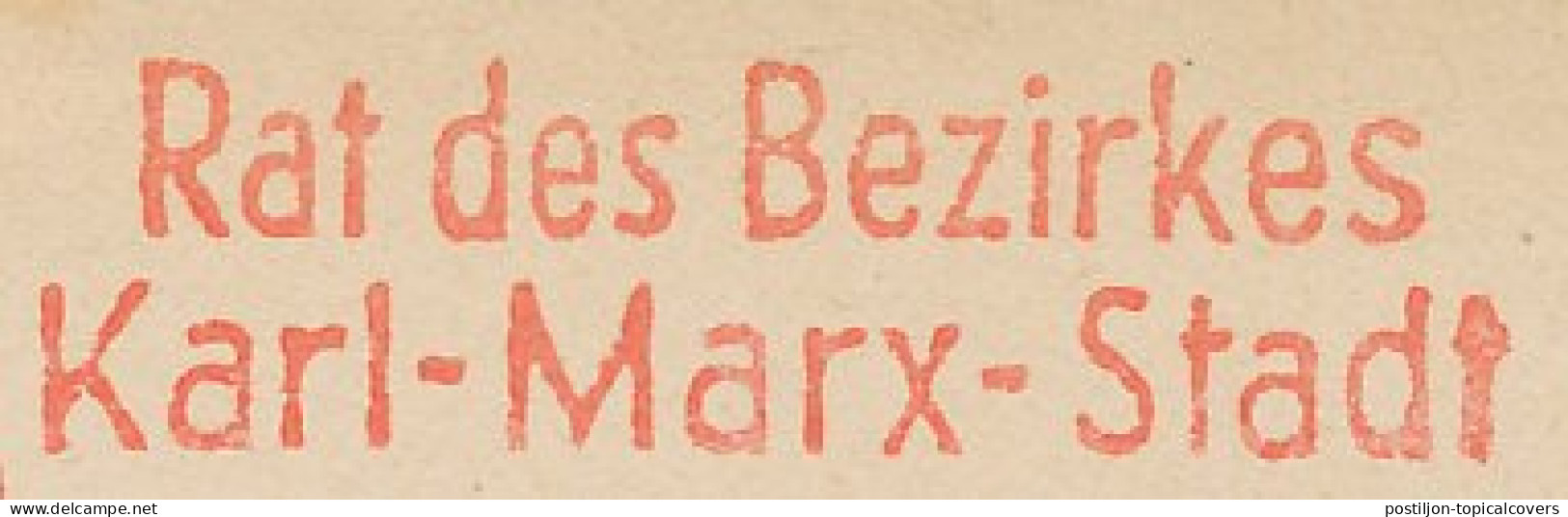 Meter Cut Germany / Deutsche Post 1967 Karl Marx - Philosopher - Writer - Socialist - Ecrivains