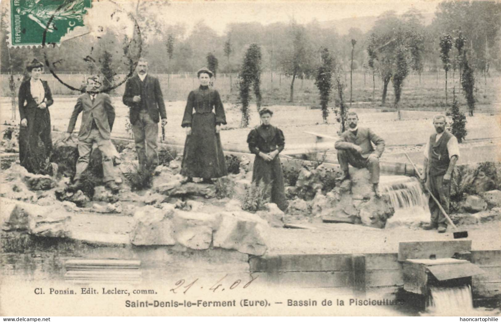 27 Saint  Denis Le Ferment  Pisciculture - Autres & Non Classés