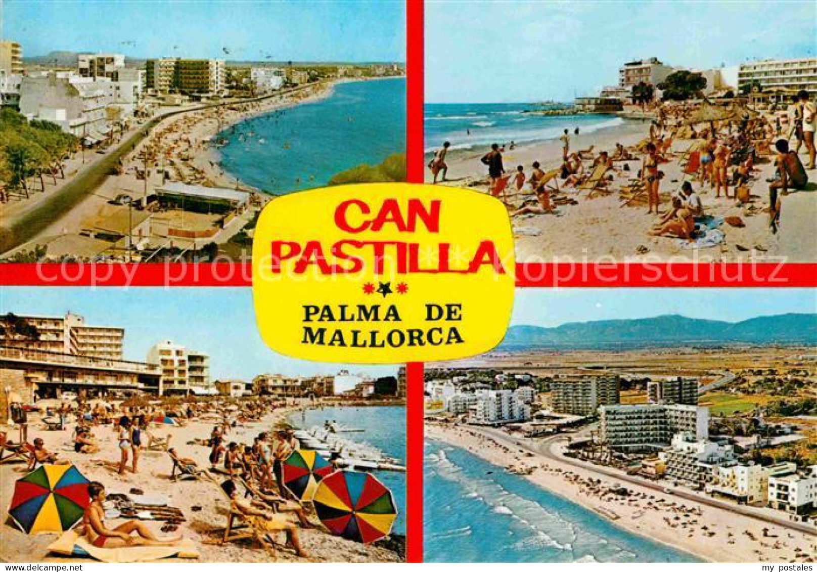 72713348 Can Pastilla Palma De Mallorca Strand Hotels Fliegeraufnahme Palma De M - Sonstige & Ohne Zuordnung