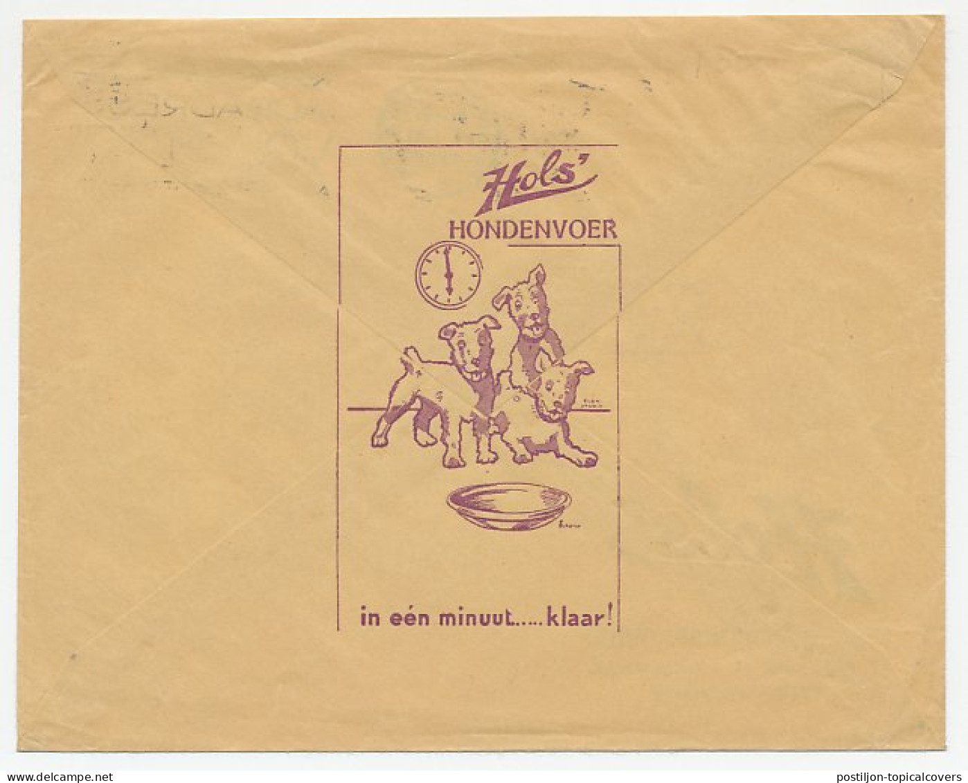 Firma Envelop Den Haag 1936 - Hols Hondenvoer  - Unclassified