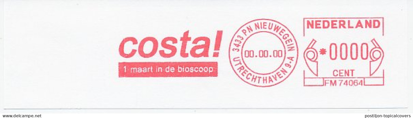 Meter Proof / Test Strip FRAMA Supplier Netherlands Costa ! - Movie - Kino