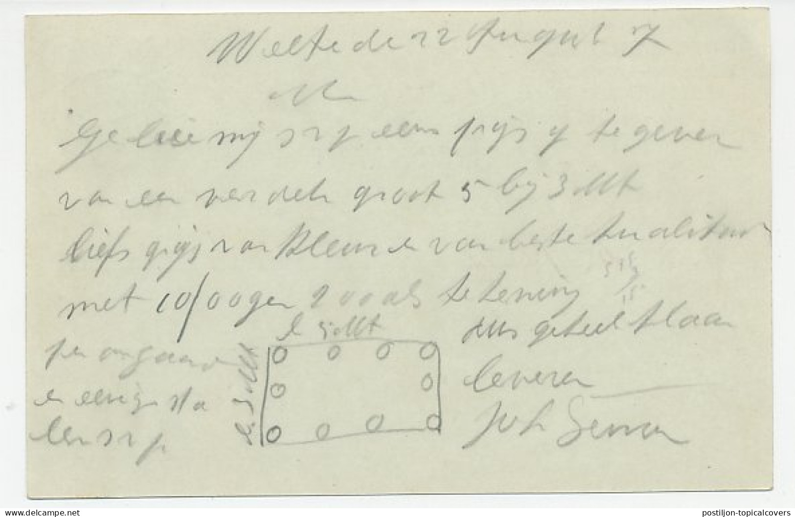 Firma Briefkaart Welten - Heerlen 1927 - Zadelmaker -Stoffeerder - Non Classés