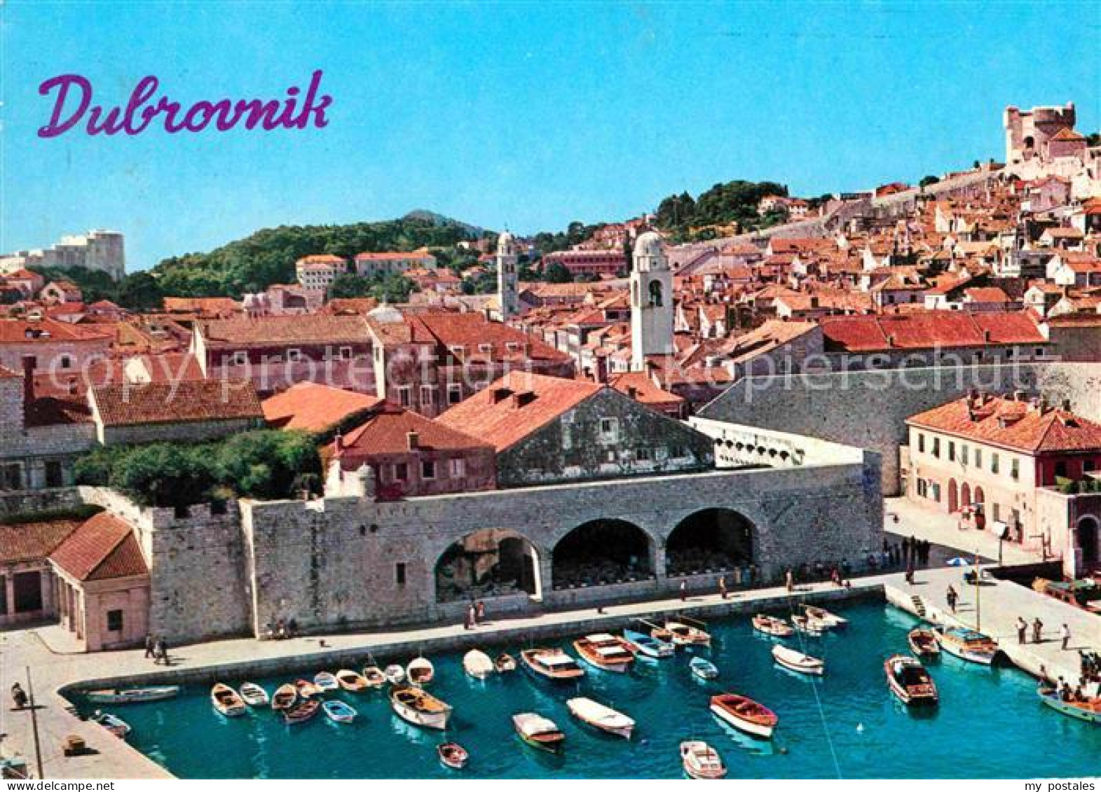 72713313 Dubrovnik Ragusa Hafen Altstadt Croatia - Croatie