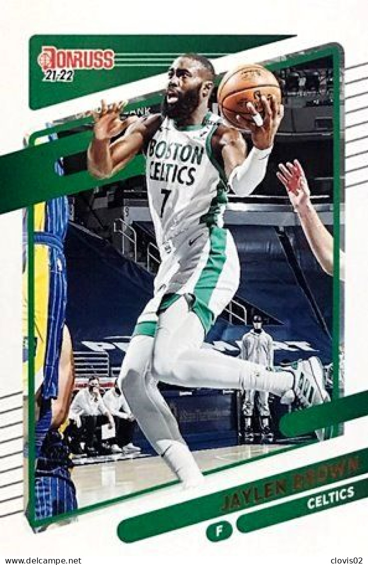 164 Jaylen Brown - Boston Celtics - Carte Panini NBA Donruss 2021-2022 - Andere & Zonder Classificatie