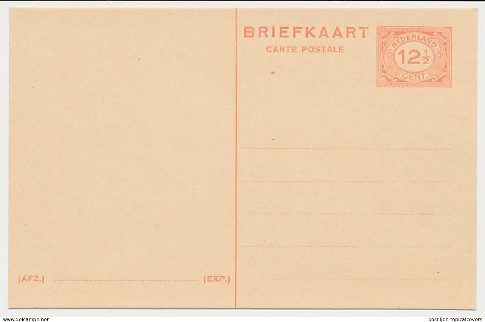 Briefkaart G. 206 - Postal Stationery