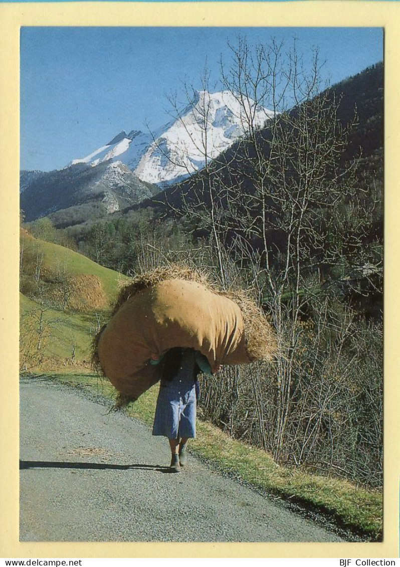 Transport Du Foin Dans Un Village De Montagne (Elizabeth ARRIUS-PARDIES N° D78) Images D'un Temps Qui Passe - Paysans