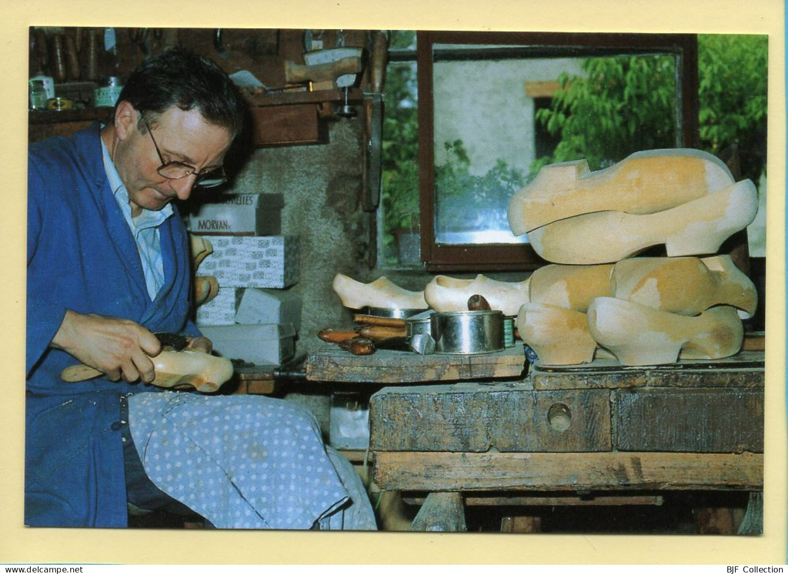 Le Sabotier (Elizabeth ARRIUS-PARDIES N° D 44) Images D'un Temps Qui Passe / Collection Vallées Pyrénéennes - Ambachten