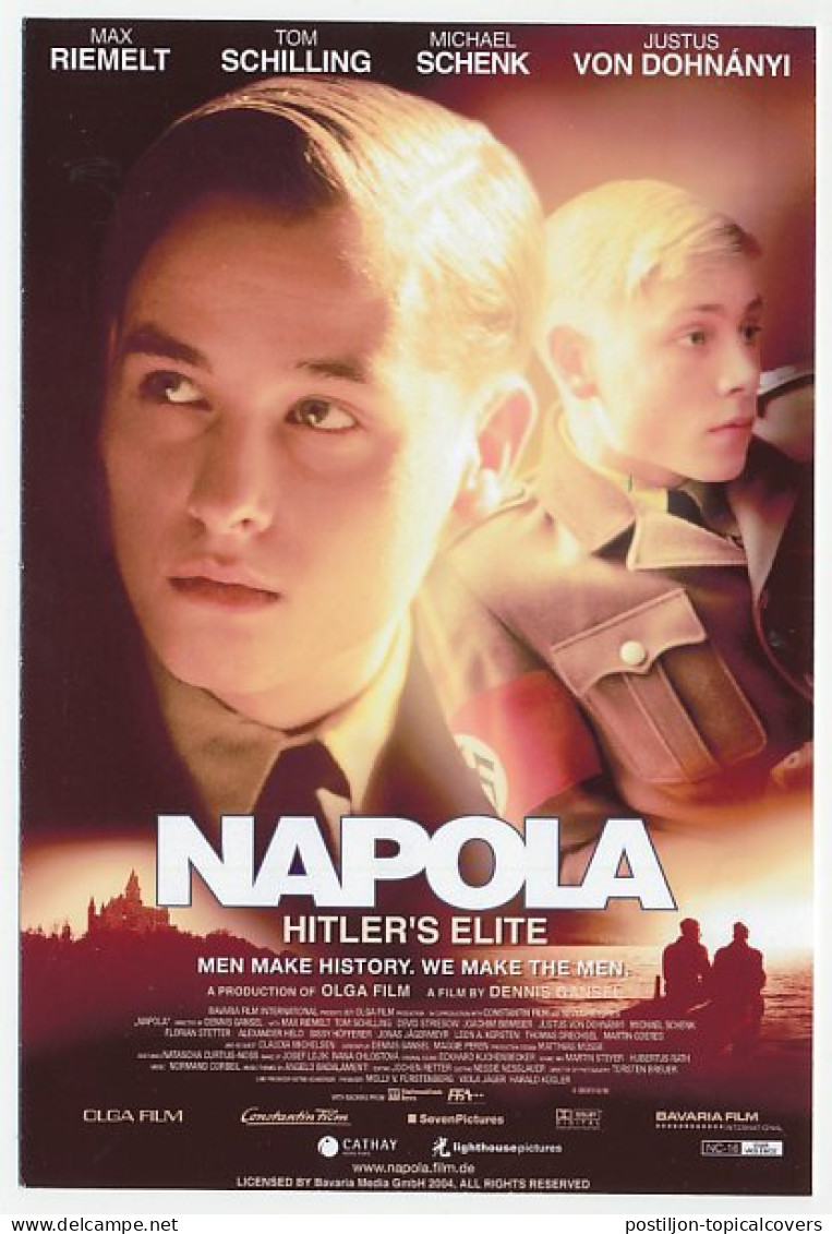 Postal Stationery China 2006 Napola - Hitler S Elite - Cinéma